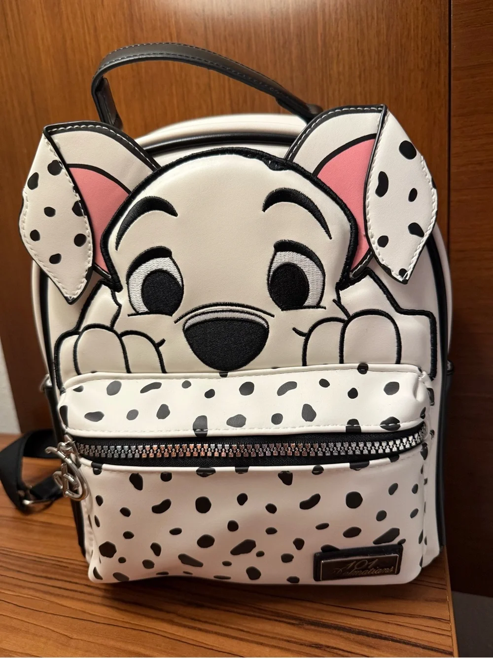 New womens Disney Dalmatians Backpack - White, Black & Pink Accents